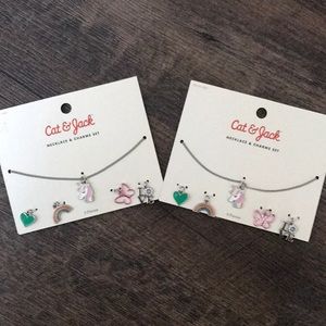 2 Cat & Jack Necklace And Charms Sets 🦄